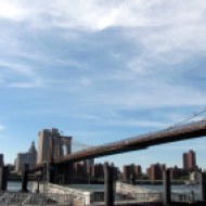 Le Pont de Brooklyn, mai 2014.